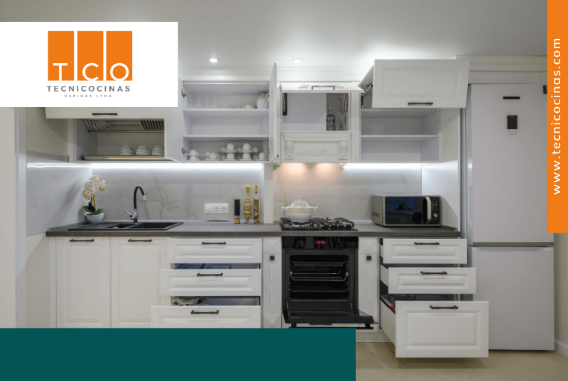 ¡Descubre los diferentes modelos de gabinetes de cocina integral!