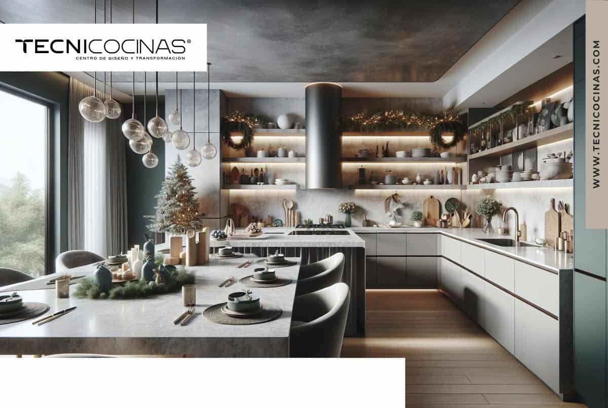 Decoración de cocinas para el fin de año 2024: Trending!!!