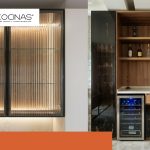 ¿Usar vidrio acanalado o ahumado en las vitrinas de tu cocina?