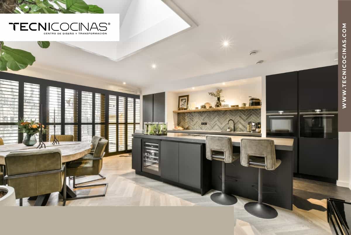 Rincones de DESCANSO en cocinas modernas + diseño acogedor